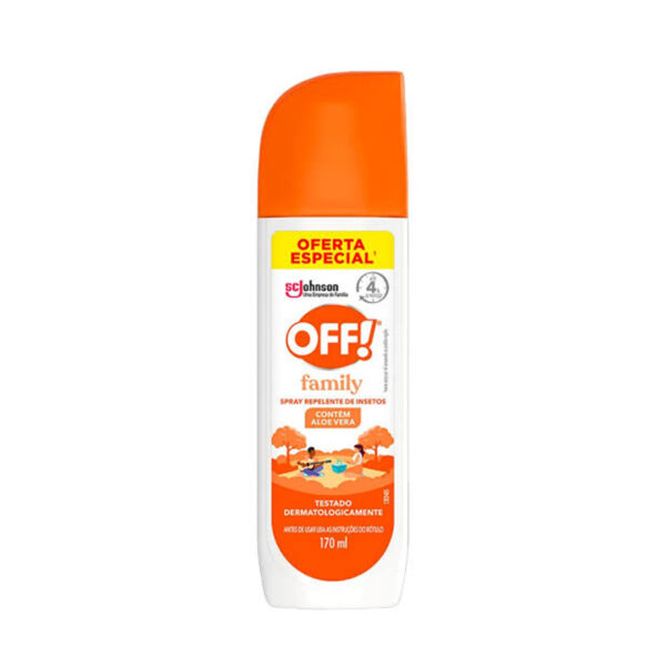 Repelente OFF! Family Spray 170ml Oferta Especial